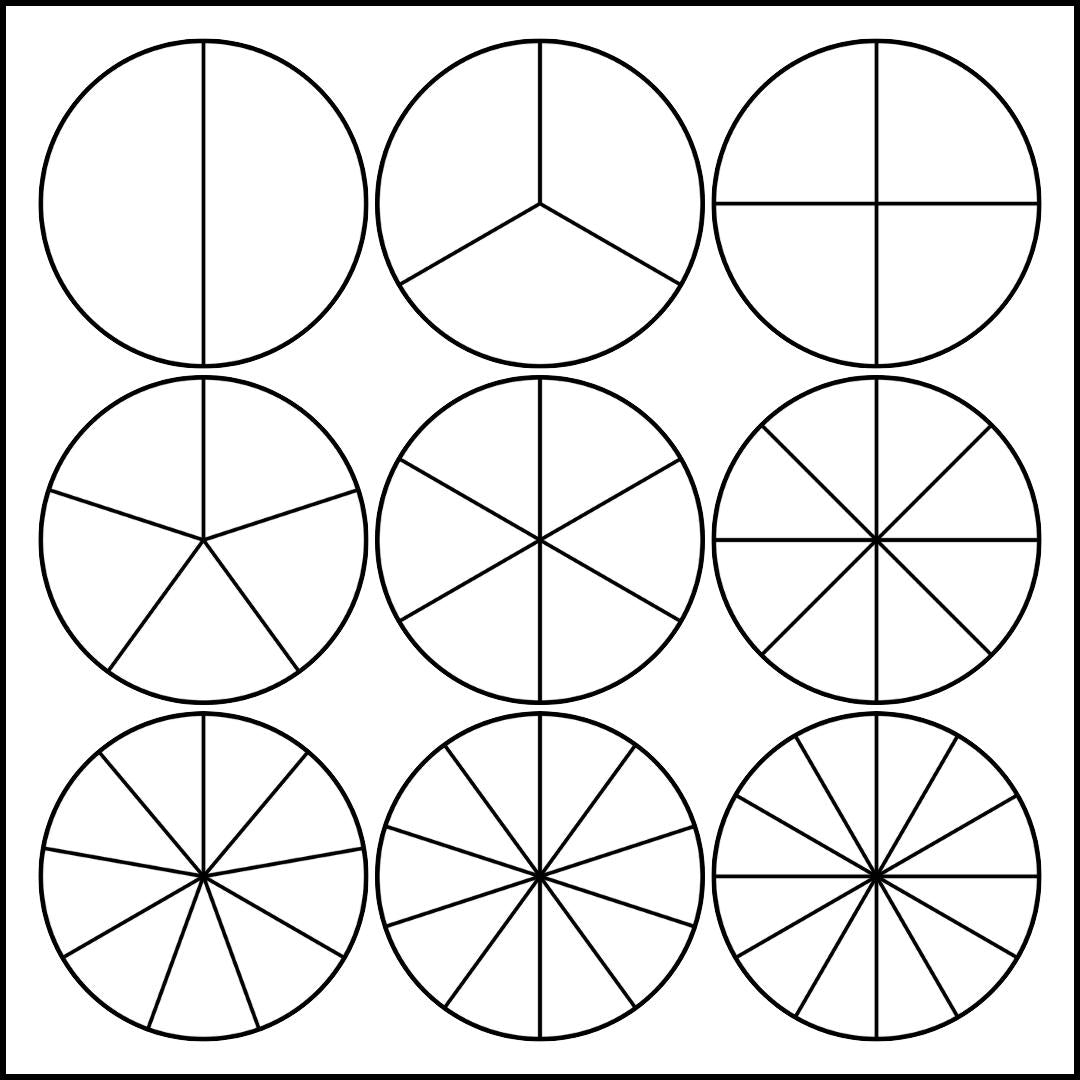 Fractions (circles)