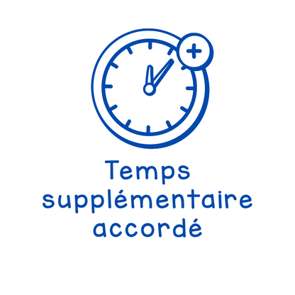 Temps supplémentaire accordé