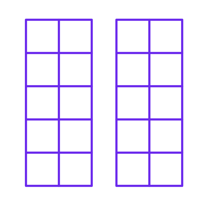Ten Frames 2x