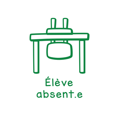 Élève absent.e