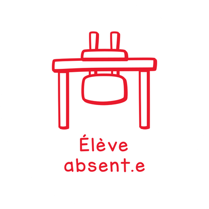 Élève absent.e