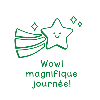 Wow! Magnifique journée!