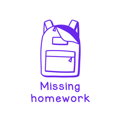 Missing homework