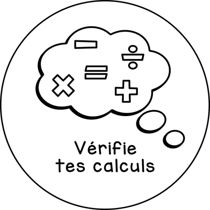 Vérifie tes calculs