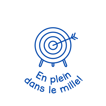 En plein dans le mille!