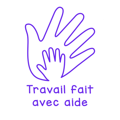 Travail fait avec aide